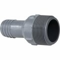 Boshart 1-1/4 In. MPT x 1 In. Insert Reducing Polypropylene Hose Adapter UPPRA-1210